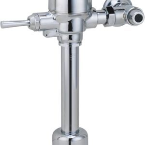 Delta® 81T201-30 Toilet Flush Valve, 25 gpf, 1/2 in Spud, 25 psi, Polished Chrome