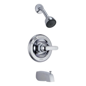 Delta® T13420-SOS-CDN Monitor 13 Series Tub and Shower Trim, 2 gpm Shower, Polished Chrome