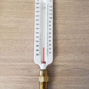 Boshart Industries THW8-S2-280 Hot Water Thermometer, 40 to 280 deg F