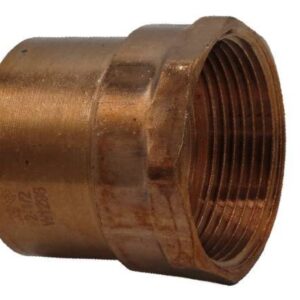CB Supplies 100635025 Pressure Adapter, 2-1/2 in, C x FNPT, Copper