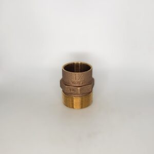 BMI® 25807 Adapter, 1-1/4 in, Cast Copper x MIP