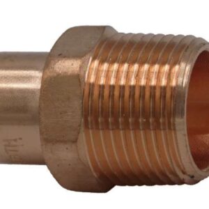 CB Supplies 100636104 Pressure Adapter, 3/4 in x 1 in, C x M, Copper