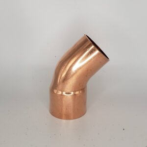 CB Supplies 100618015 45 deg Street Pressure Elbow, 1-1/2 in, FTG x C, Copper