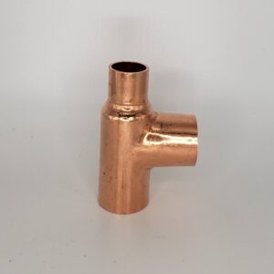 CB Supplies 100601126 CCC Tee, 1 x 3/4 x 1 in, Wrought-Copper Pressure Fitting