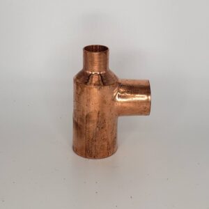 CB Supplies 100601152 CCC Tee, 1-1/4 x 1/2 x 1-1/4 in, Wrought-Copper Pressure Fitting