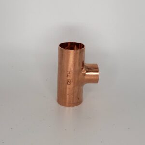 CB Supplies 100601215 CCC Tee, 1-1/2 x 1-1/2 x 1-1/4 in, Wrought-Copper Pressure Fitting