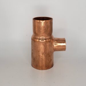 CB Supplies 100601205 CCC Tee, 1-1/2 x 1-1/4 x 3/4 in, Wrought-Copper Pressure Fitting