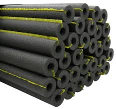 CB Supplies 210620010 Tundra Split Foam Pipe Insulation, 1-1/8 in x 1/2 in x 6 ft