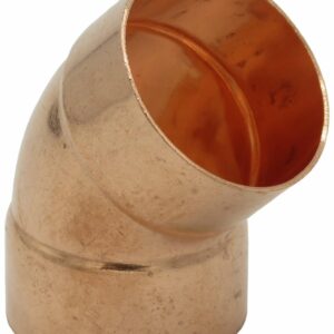 CB Supplies 100917020 45 deg DWV Elbow, 2 in, C x C, Copper