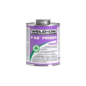 Weld-On® 12484 Primer, For use with PVC and CPVC pipe and Fitting surfaces, Purple, 1 L Container