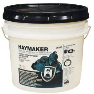 Hercules® 35245 Tankless Water Heater Descaler, 3785 mL Container, Transparent Liquid Form, Colorless to Yellow, Slight Odor/Scent