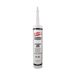 Masters® SS300-AL Silicone Sealant, 300 ml Bottle, Clear