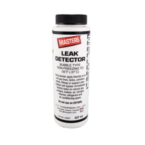 Masters® LD227HD Leak Detector, 227 mL Bottle, Liquid Form, Clear, Odorless Odor/Scent
