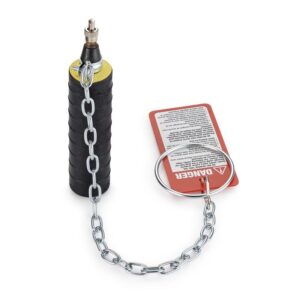 Cherne® 276128 Plumbing Test-Ball Plug, 1-1/4 to 2 in, 40 psi, Natural Rubber