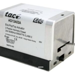 Erie™ AG13A02A PopTop™ Spring Return Two-Position Actuator, Normally Closed, W/Switch