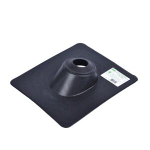 Oatey® 48102 Roof Flashing, Thermoplastic, 3 in Pipe, 16 x 14 in Base, Black