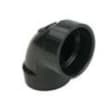 Approved Vendor 5449 ABS DWV 90 deg Elbow, 6 in, H x H, Black