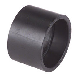 Approved Vendor 5478 ABS DWV Coupling, 4 in, H x H, Black