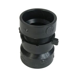 Approved Vendor 5522 ABS DWV Union, 1-1/2 in, H x H, Black