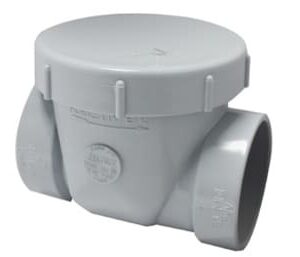 Canplas 223282 PVC DWV Backwater Valve, 2 in, H x H