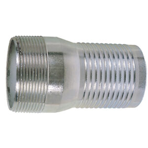 Green Line G33G-125 Combination Nipple, 1-1/4 in, Male NPT, Galvanized Steel