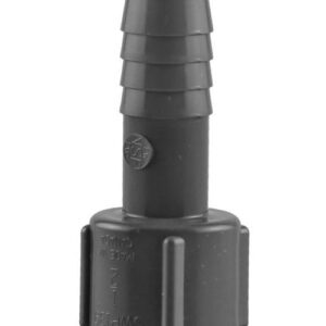 Boshart Industries PVCFA-20 Insert Female Adapter, 2 in, Insert x FPT, SCH 40, PVC