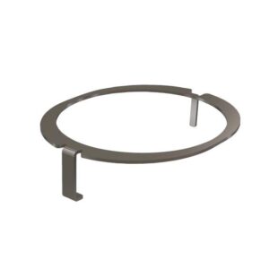 Centrotherm Eco Systems IANS04 Connector Ring, 4 in Dia, Galvanized Steel, Silver