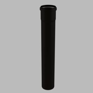 Centrotherm Eco Systems ISVL032UV Vent Length, Polypropylene, 3 in Dia x 24 in L, Black