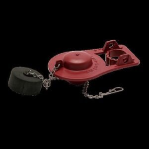 Fluidmaster® PRO55 Universal Heavy Duty Adjustable Flapper, 2 in, Blended Vinyl, Red