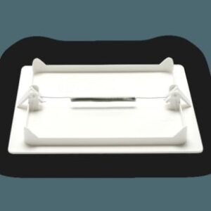 Fluidmaster® AP-0808C Access Panel, 8 in L x 8 in W x 1 in THK, Polystyrene, White