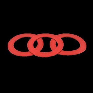 Fluidmaster® PROS3MAP15 PRO Series Replacement Flush Valve Seal, For use with Mansfield 210 & 211 Flush Valves, Silicone, Red