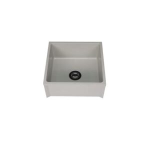 Zurn® Z1996-24 Commercial Mop Basin, Square, 24 in W x 10 in D x 24 in H, PVC