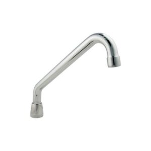 Master Plumber® 184A Spout, 8 in, Chrome