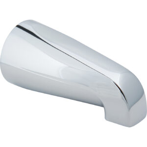 Master Plumber® 196 Tub Spout, 1/2 in IPS, Chrome