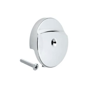 Master Plumber® 199BWSA Single-Hole Bath Waste and Overflow Plate Kit, Plastic