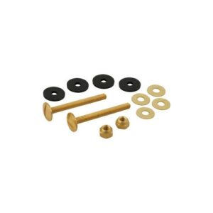 Master Plumber® 208 Toilet Tank Bolt Set, 5/16 x 3 in, Brass, Pair