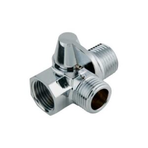 Master Plumber® 509B Two-Way Shower Diverter, Brass, Chrome