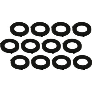Master Plumber® 531 Garden Hose Washers (Pack of 12), Plastic, Black
