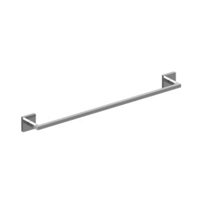RiobelPRO® P945C Riobel Cross Collection Towel Bar, 24 in L, 2-1/8 in H x 2-1/2 in D, Chrome