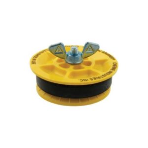 Master Plumber® Q1108B Gripper Test Plug, 4 in Pipe, 17 psi Working