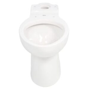 American Standard® 3483001.020 Toilet Bowl, Cadet Flowise™, White, Elongated Shape, 12 in Rough-In, 16-1/2 in H x Rim, 2-1/8 in Trapway