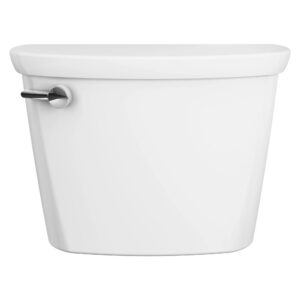 American Standard 4188B004.020 Unlined Toilet Tank, Cadet® Pro, 1.6 gpf, 6 L Tank, 3 in Left-hand Trip Lever Flush, White