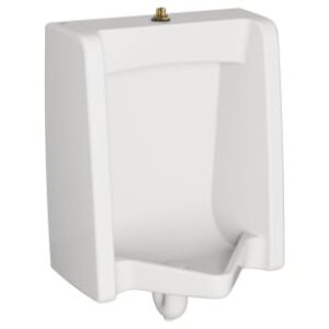 American Standard® 6590001.020 Urinal, Washbrook®, 1.0 gpf, Top Spud, Wall Mounting, White