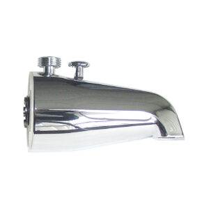 Master Plumber® 197 Telephone Shower Diverter Tub Spout, 1/2 or 3/4 in IPS, Chrome