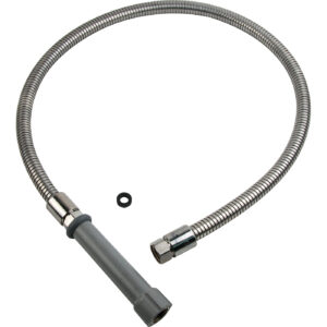 Master Plumber® 498 Flexible Hose, 44 in L Hose, Stainless Steel
