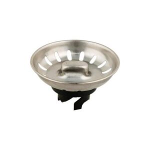 Master Plumber® Q420BK Basket Strainer, Stainless Steel