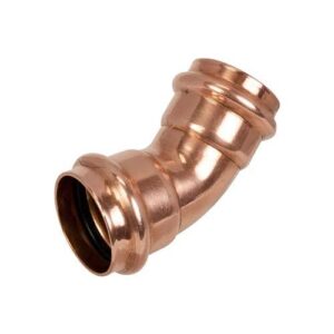 Apollo™ 10075062 806 Press-Fit 45 deg Elbow, 3/4 in, Press, Copper