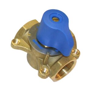 Tekmar® 711 3-Way Mixing Valve, 1 in, FNPT, 146 psi, Brass Body