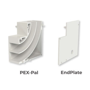 Axiom PEX-PAL In-Floor Tubing Organizer, Up to 3/4 in Tubing