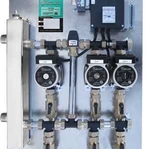 Tamas 017-0001 Low Loss Header Panel With 1 in NPT Connections